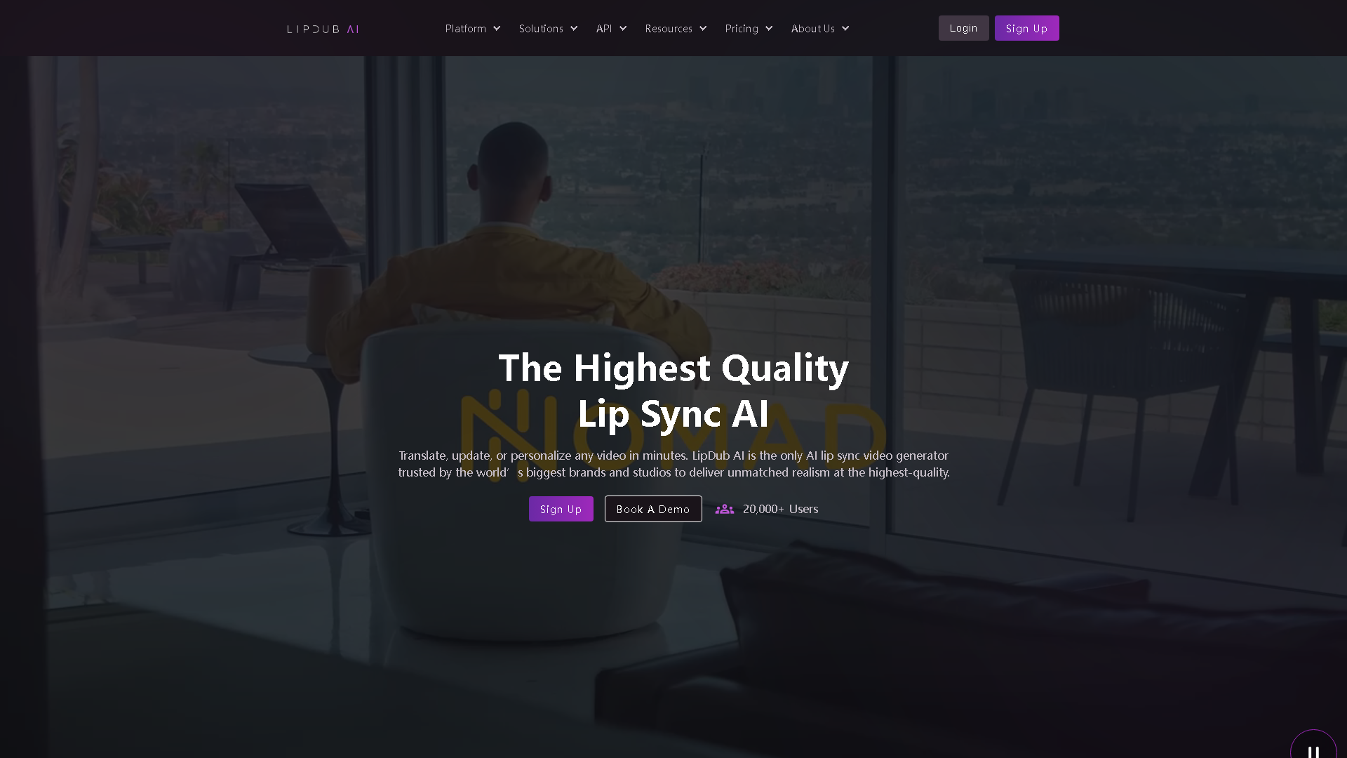 LipDub AI Interface Screenshot - Voice Generation & Conversion Tool