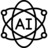 Artificial Intelligence Radio Logo - Audio & Voice Tool