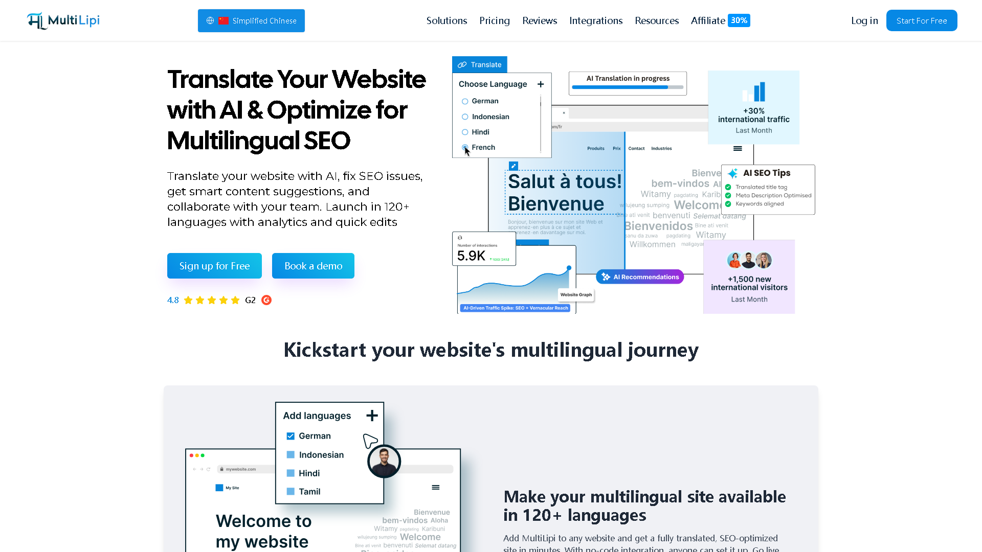 MultiLipi Interface Screenshot - Art & Creative Design Tool