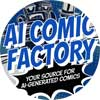 AI Comic Factory Logo - Art & Creative Design Tool