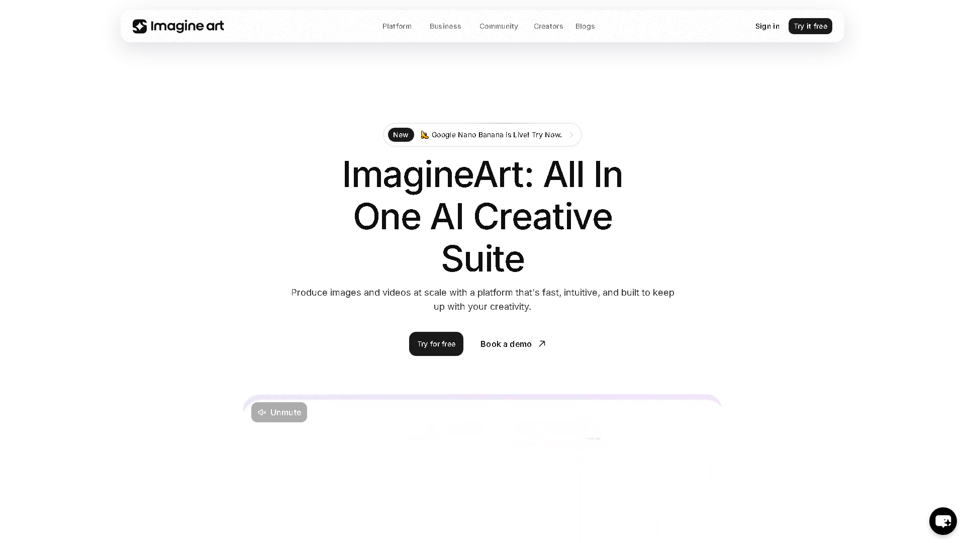 Imagine.art Interface Screenshot - Image Generation & Editing Tool