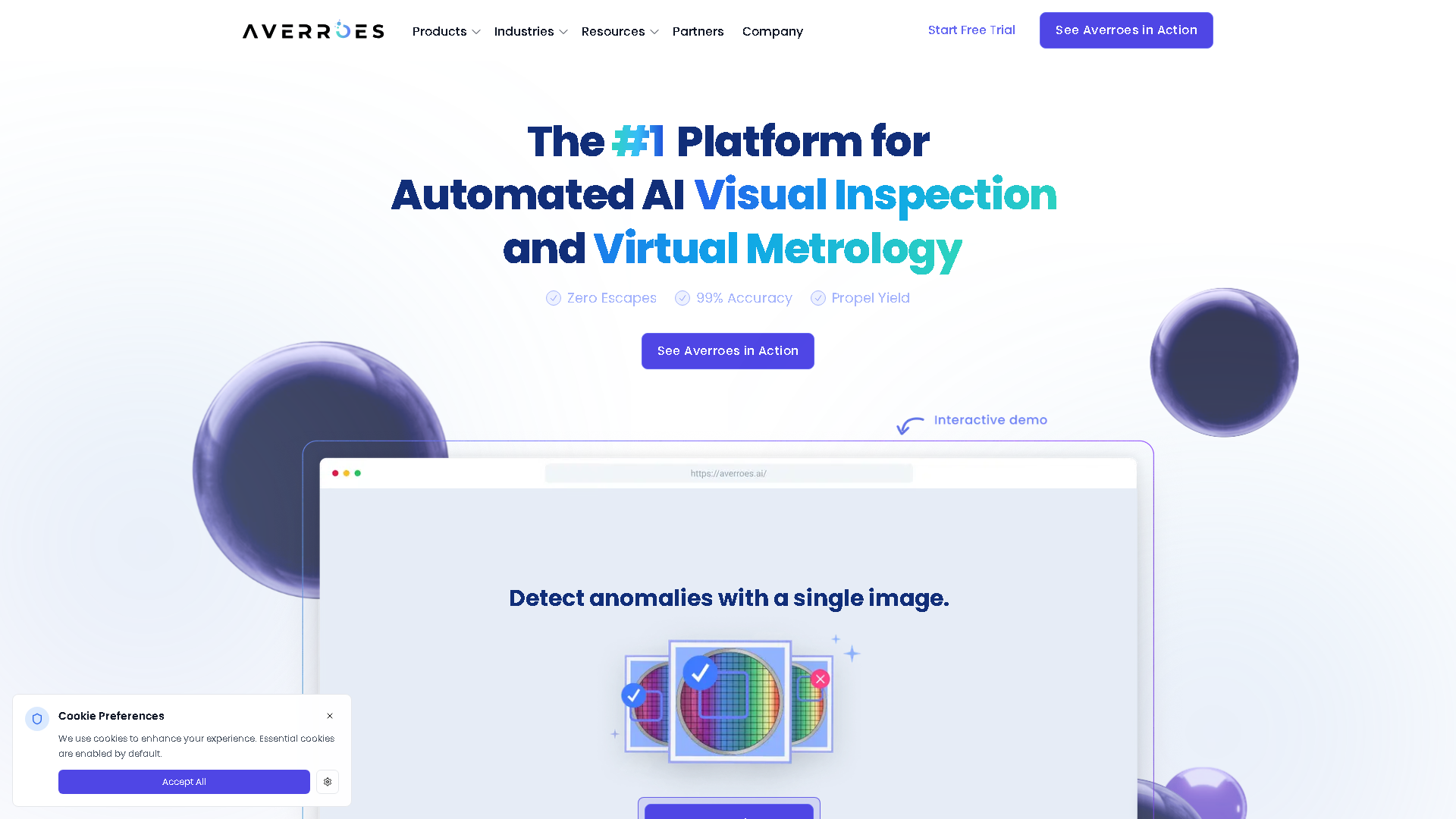 Averroes Interface Screenshot - Image Analysis Tool