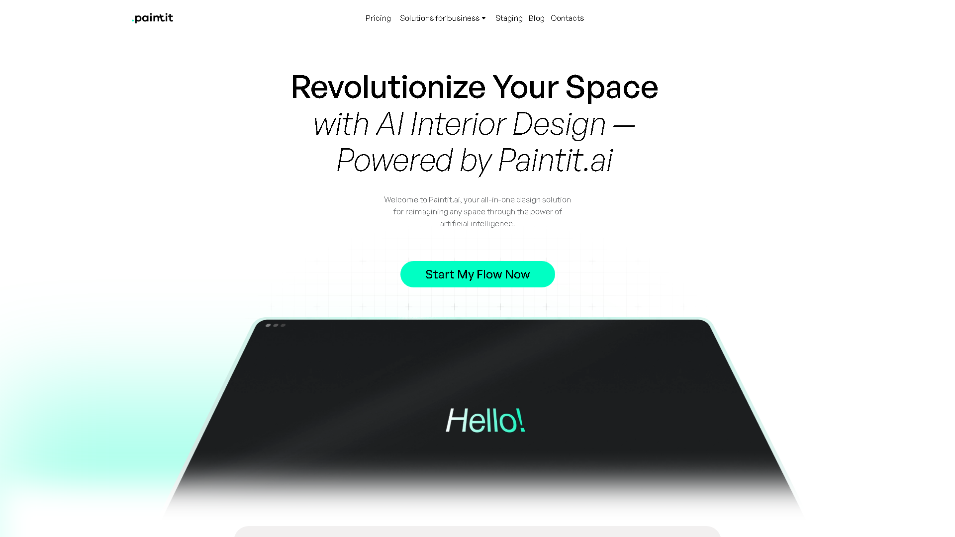 Paintit.ai Interface Screenshot - Image Generation & Editing Tool