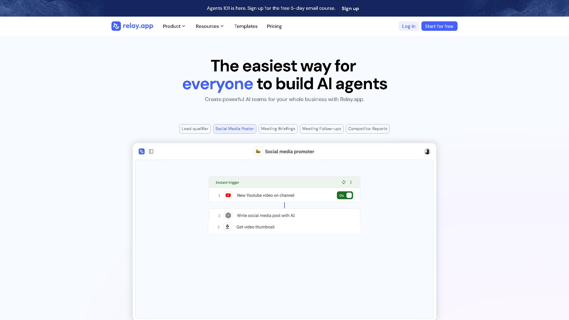 Relay.app Interface Screenshot - Development & APIs Tool