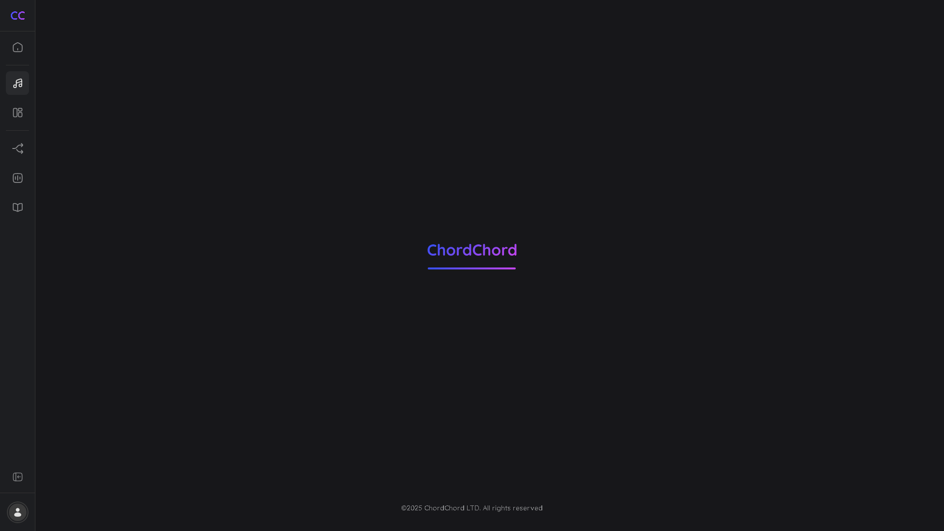 ChordChord Interface Screenshot - Music & Audio Tool