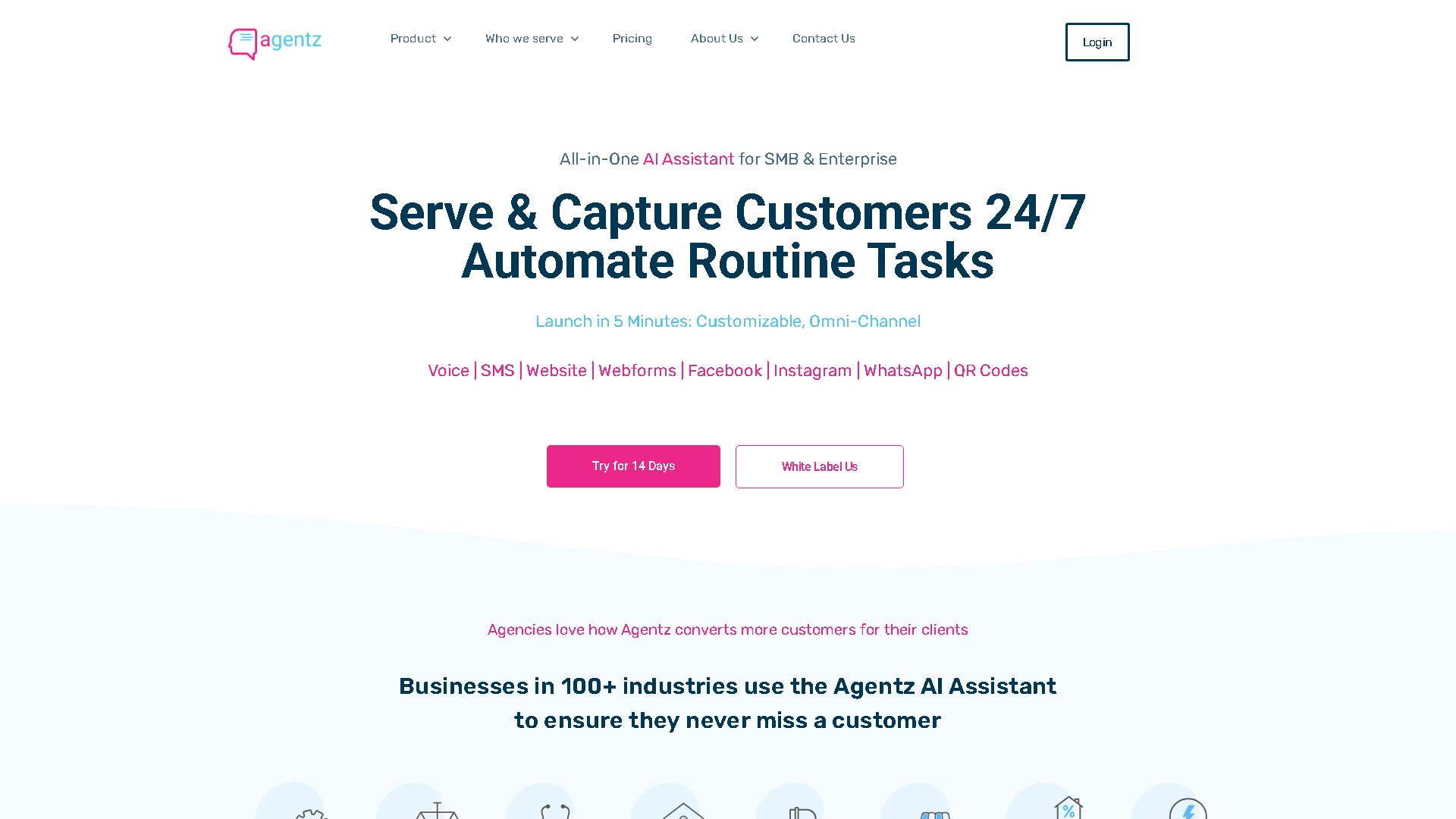 Agentz Interface Screenshot - Writing & Editing Tool