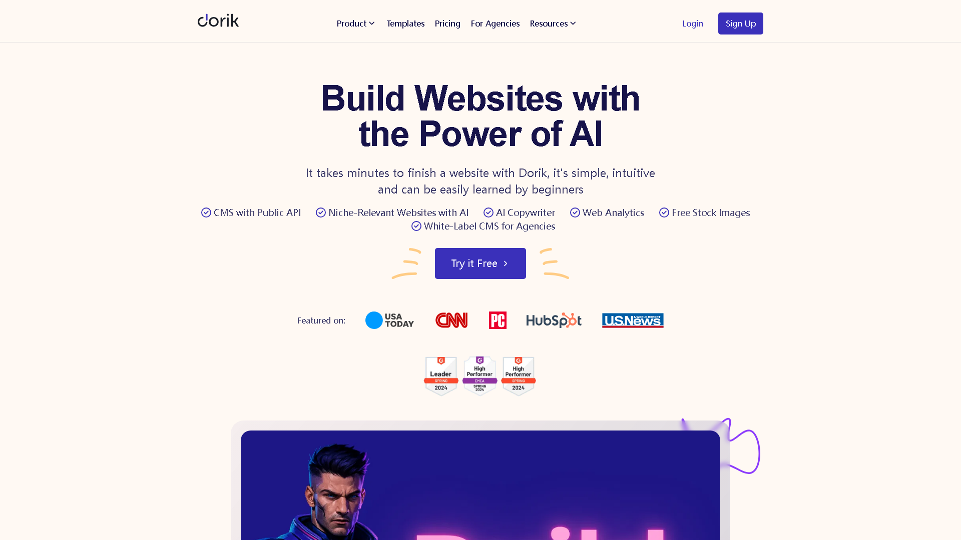 Dorik AI Interface Screenshot - Coding & Development Tool