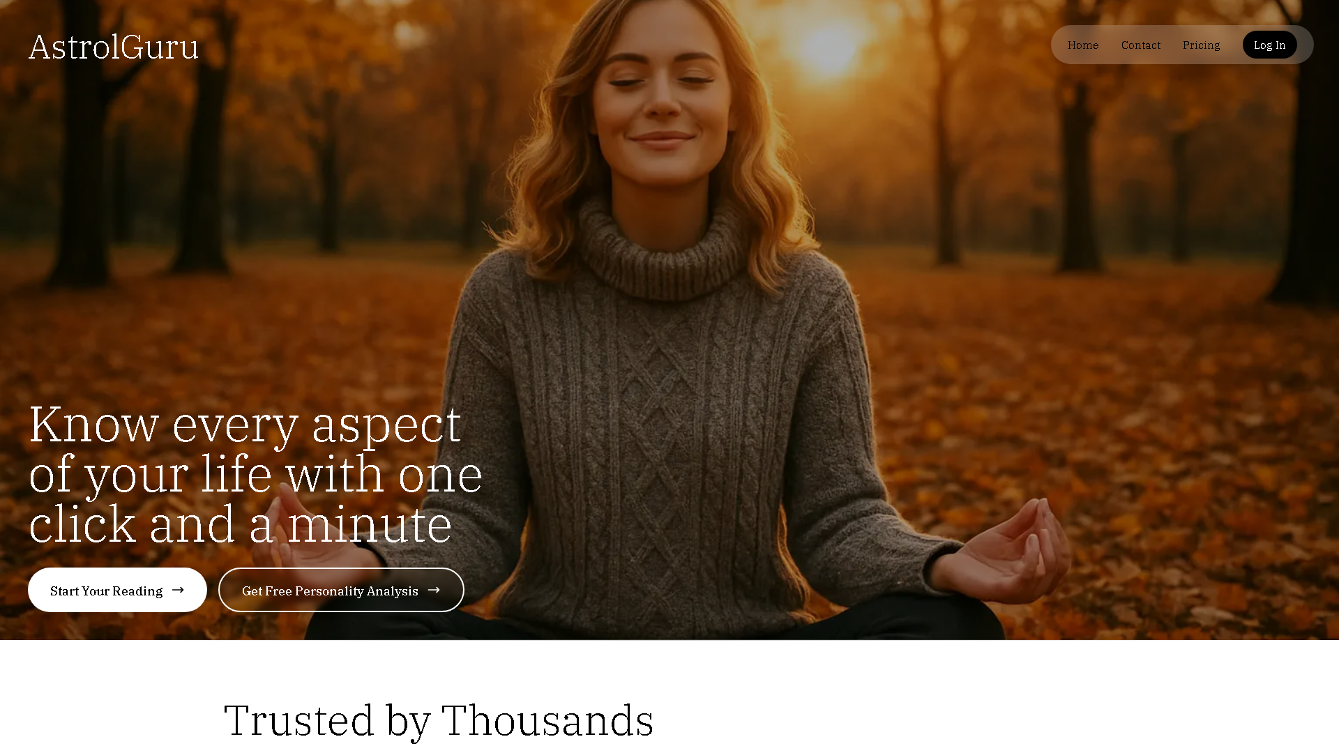 AstrolGuru Interface Screenshot - Office & Productivity Tool