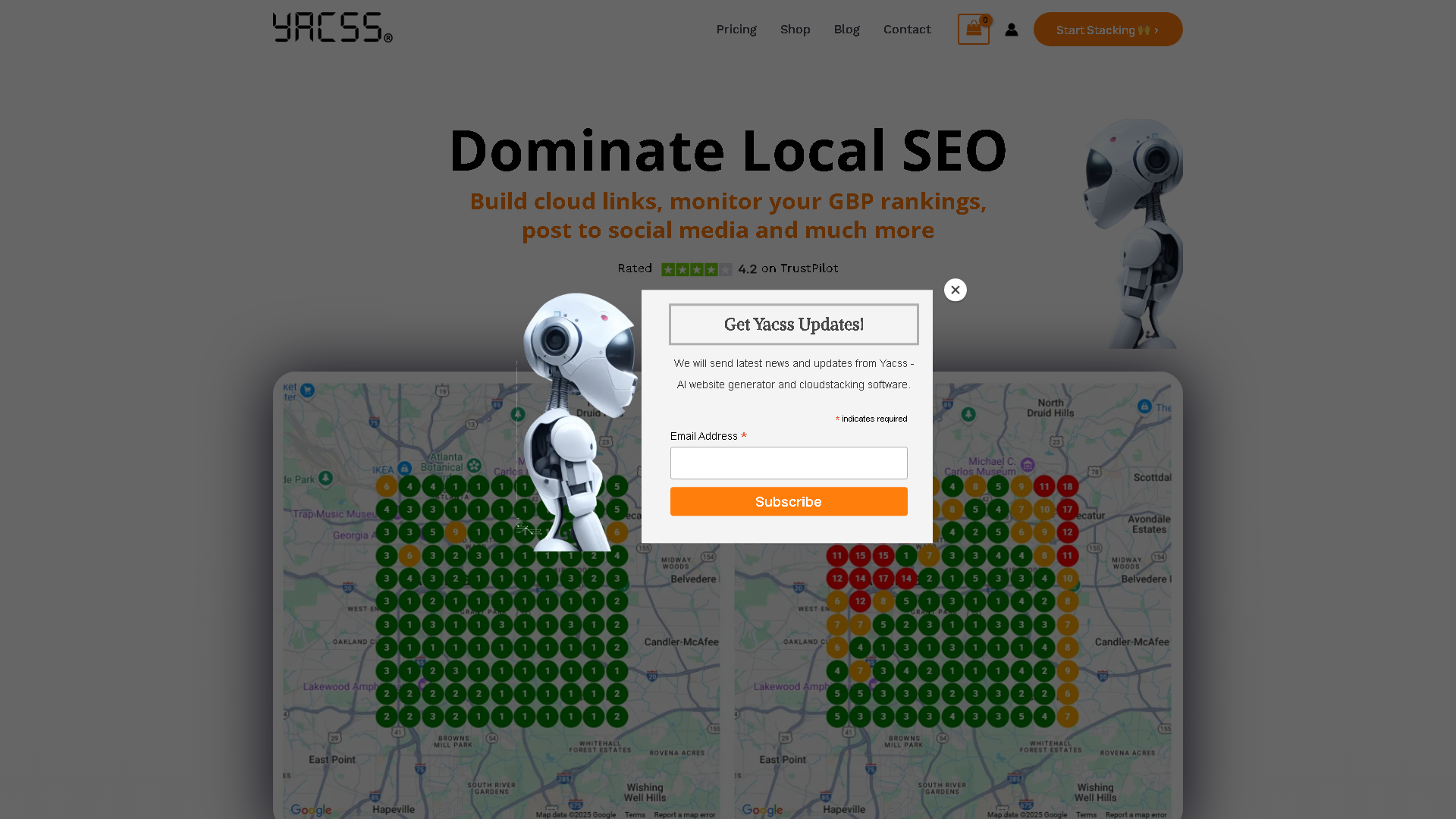 YACSS Interface Screenshot - Art & Creative Design Tool