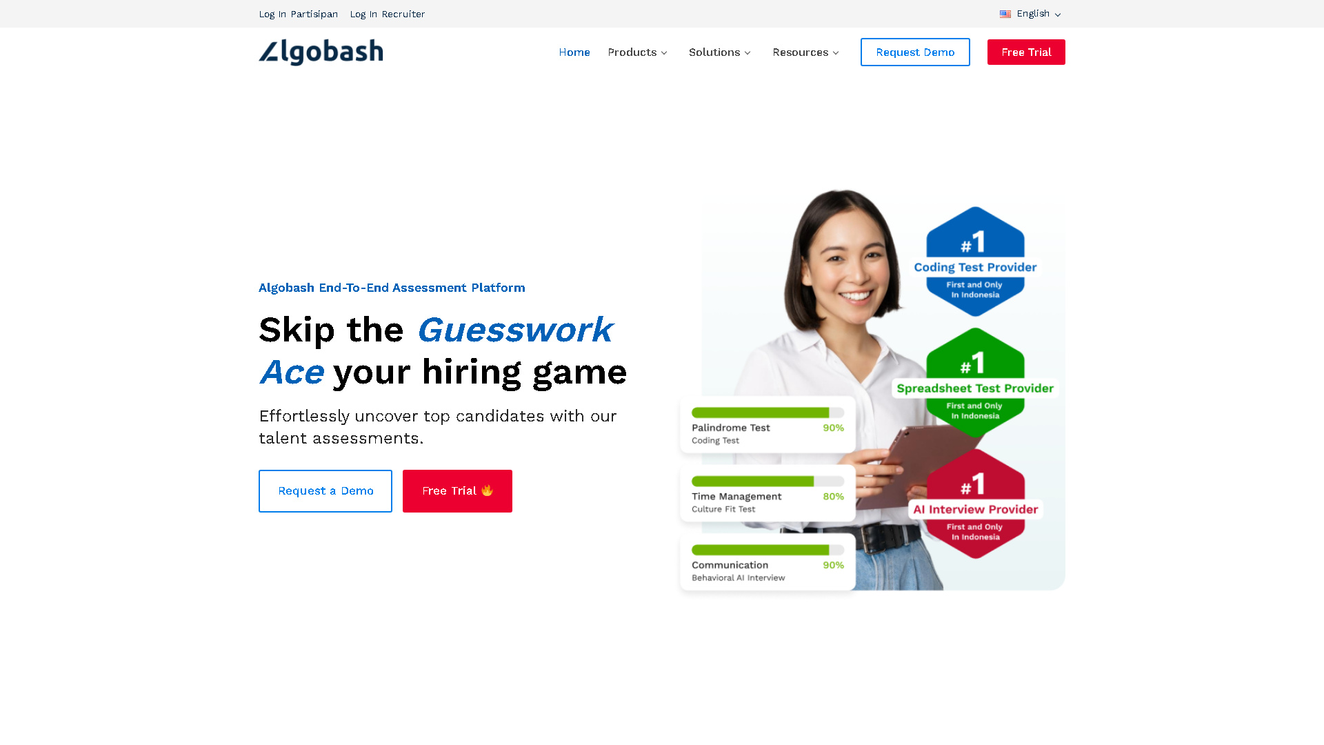 Algobash Interface Screenshot - Coding & Development Tool