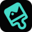 Video Background Remover Logo - Video & Animation Tool