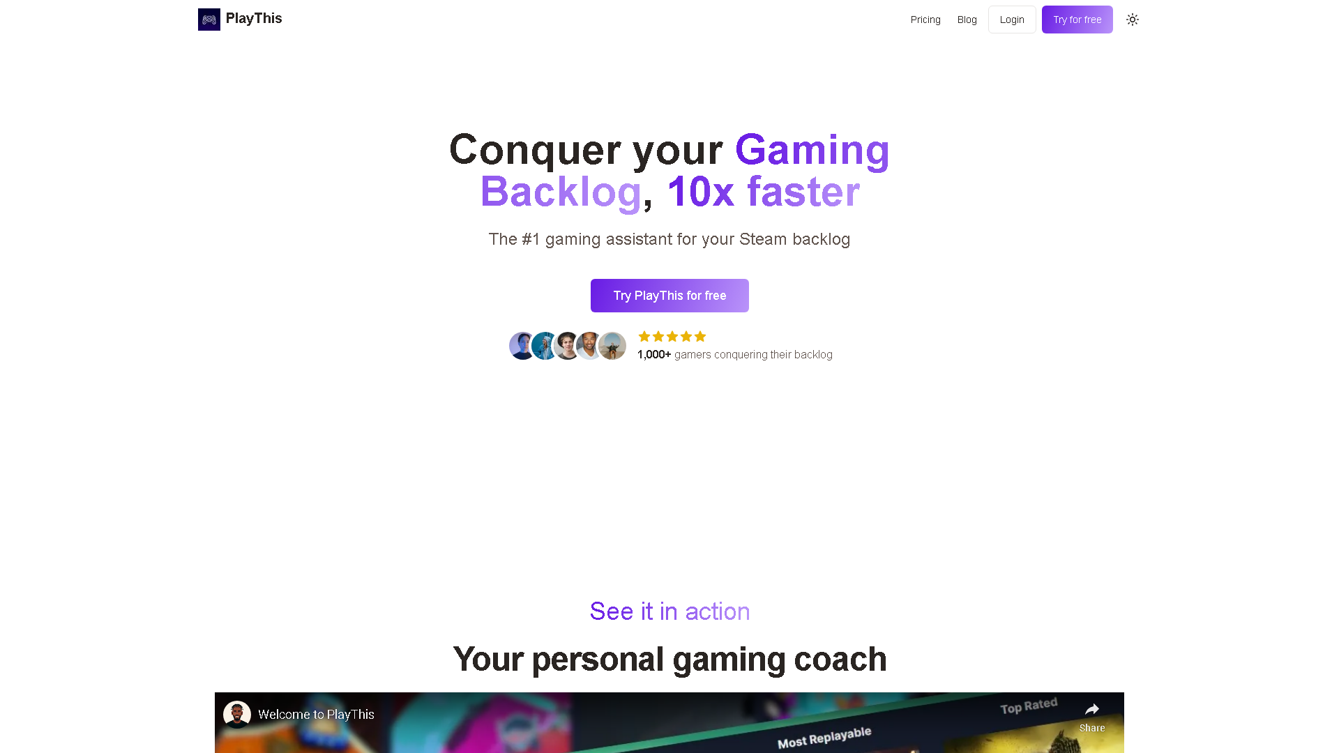 PlayThis Interface Screenshot - Other Tool