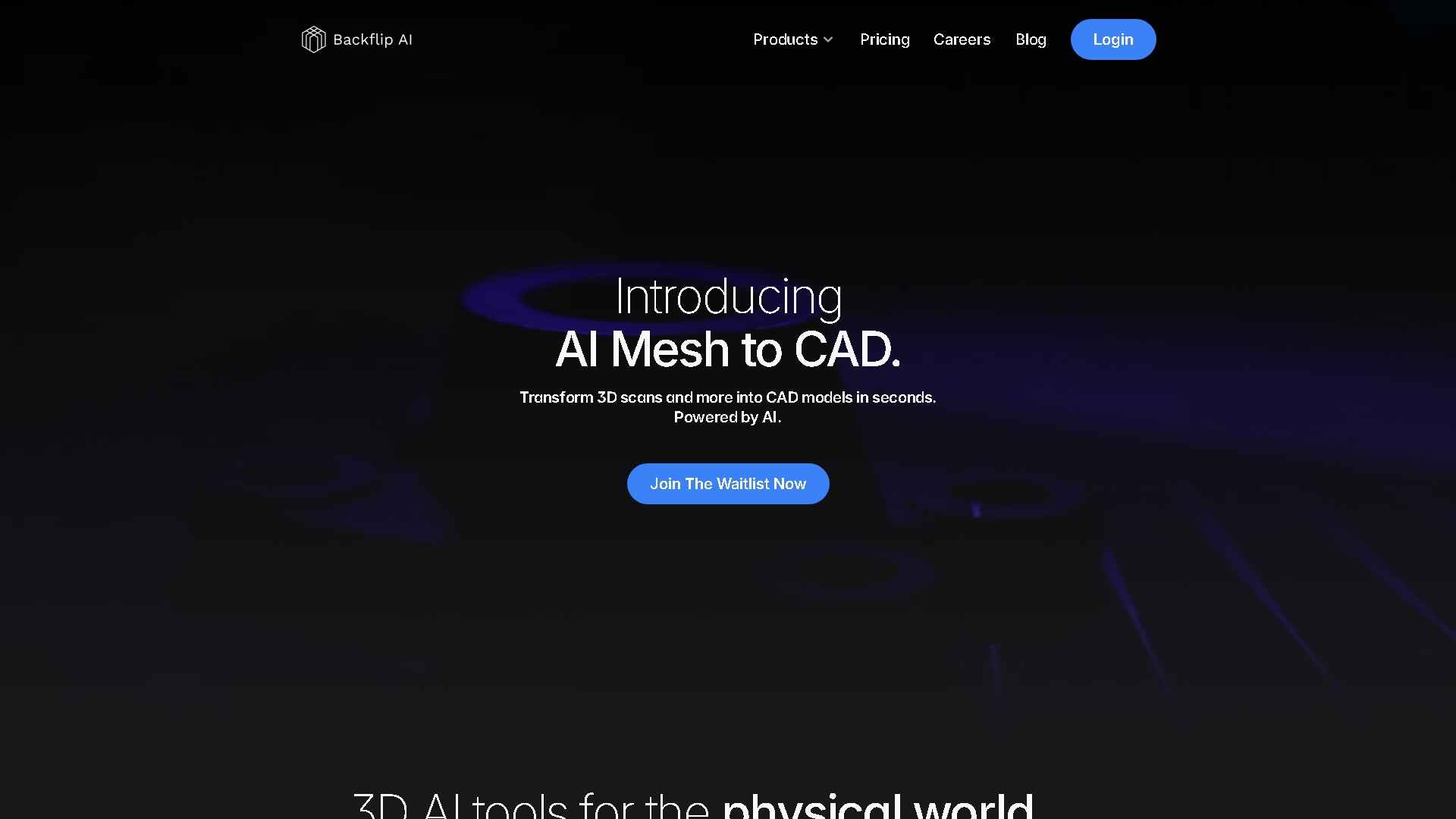 Backflip AI Interface Screenshot - Art & Creative Design Tool