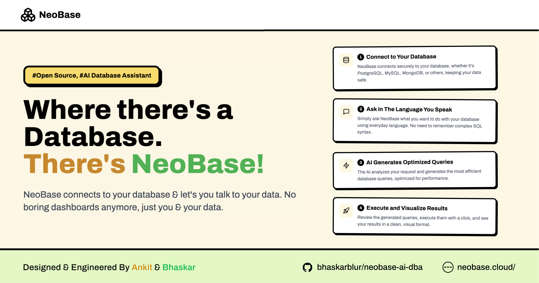 NeoBase Logo - Development & APIs Tool