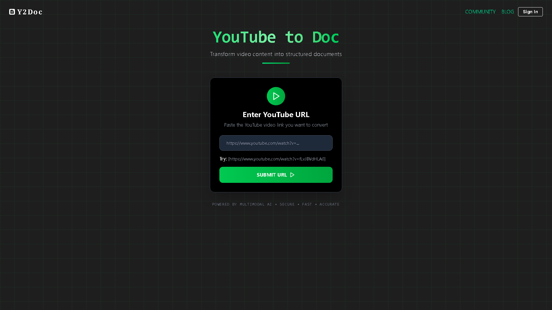 y2doc Interface Screenshot - Office & Productivity Tool