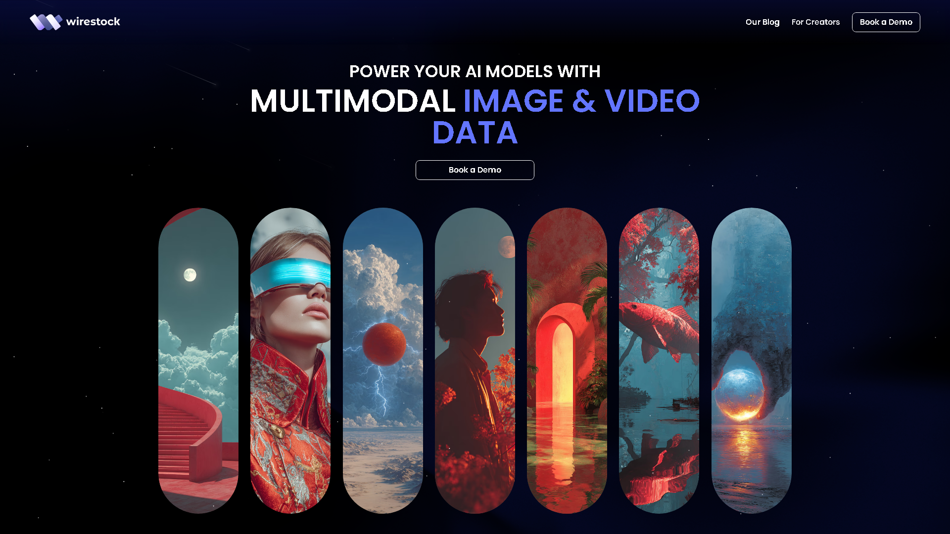 Wirestock Interface Screenshot - Image Generation & Editing Tool