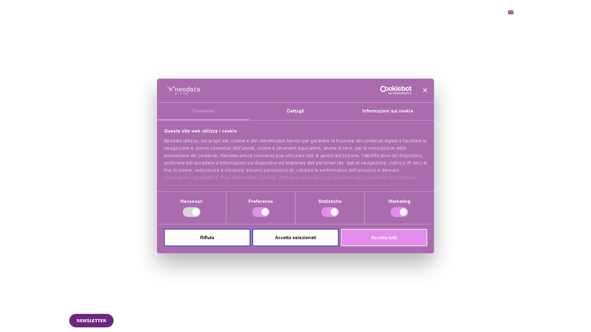 Neodata Interface Screenshot - Business Research Tool
