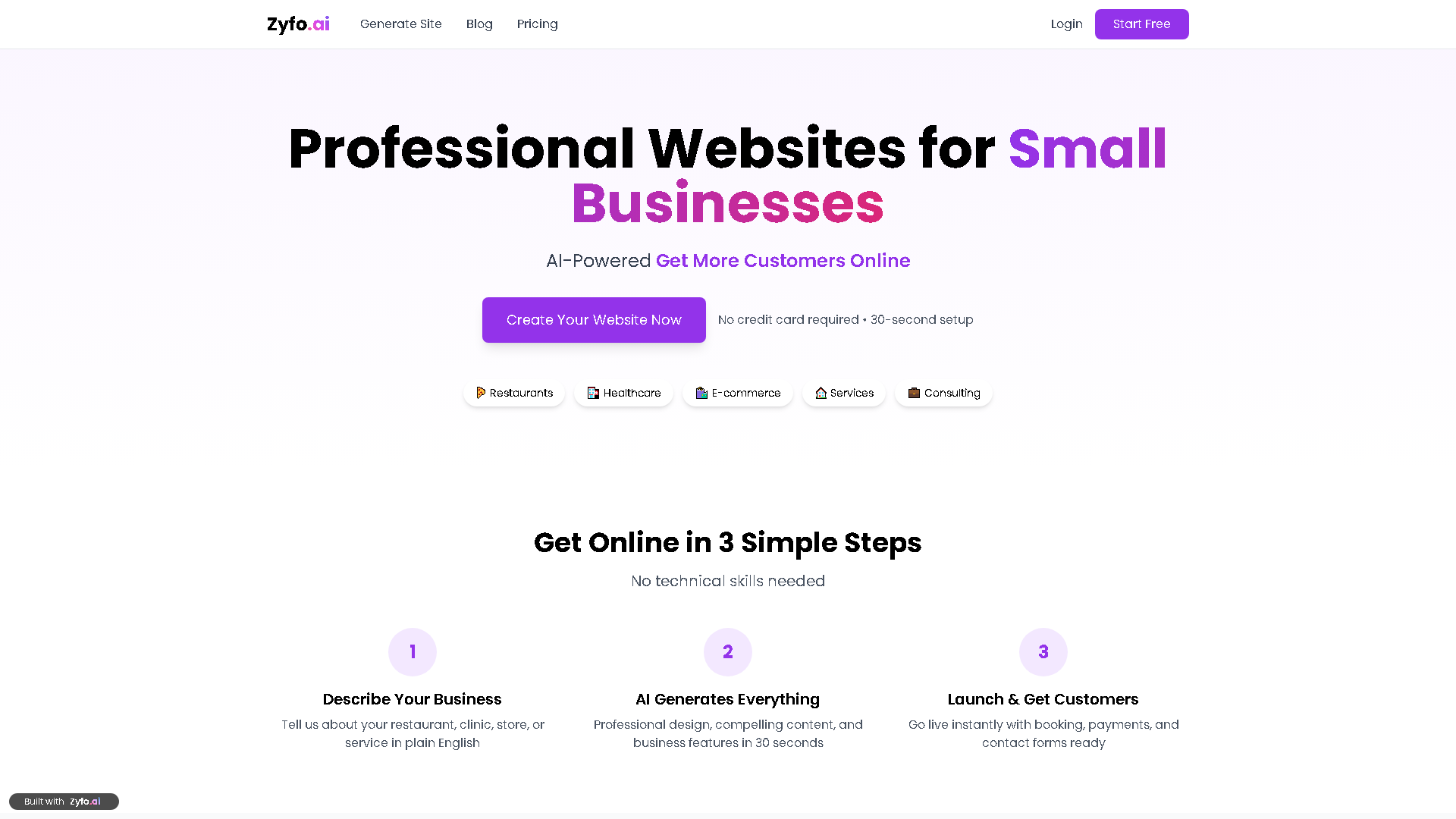 Zyfo.ai Interface Screenshot - Writing & Editing Tool