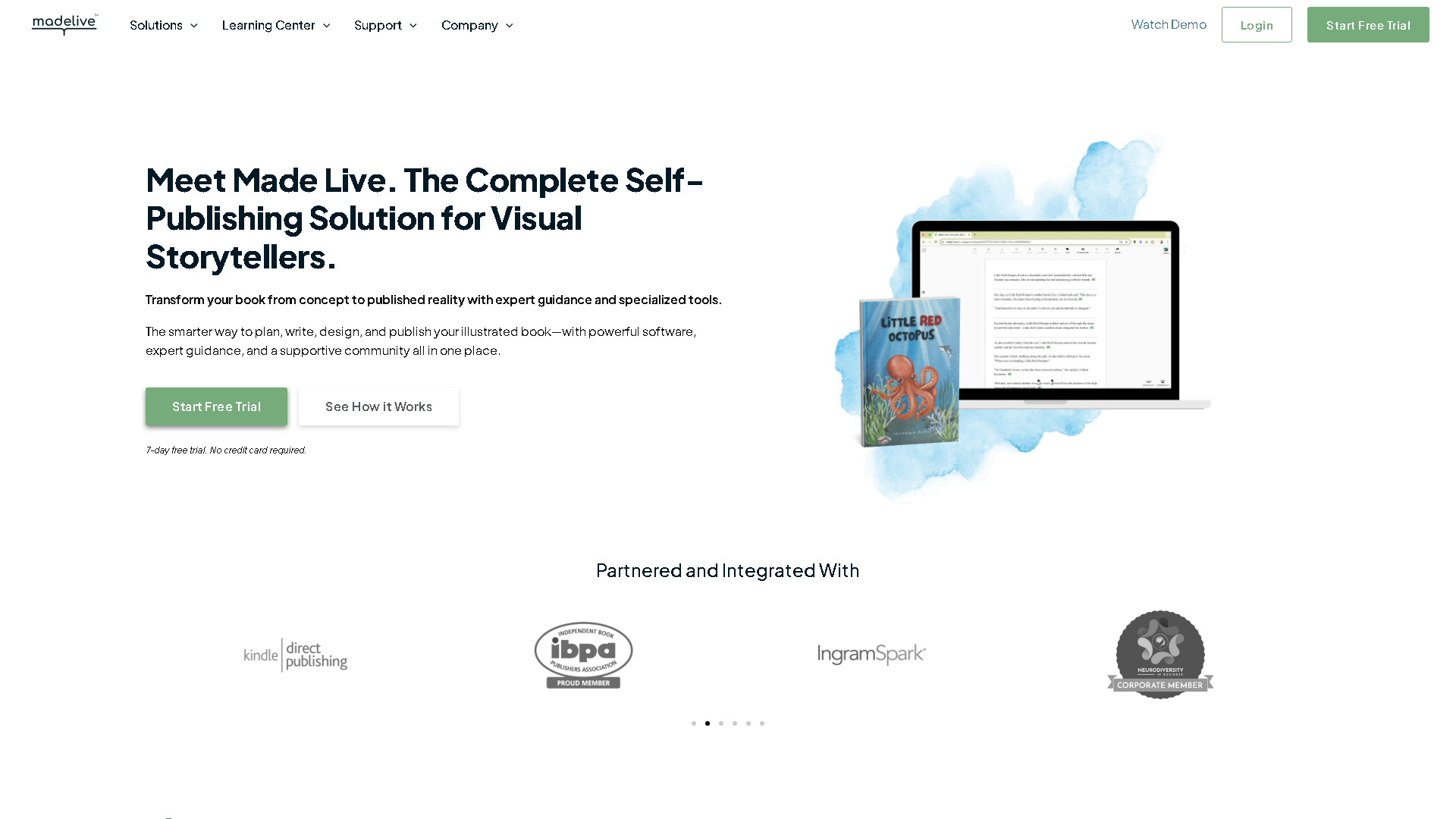 Made Live Interface Screenshot - Writing & Editing Tool