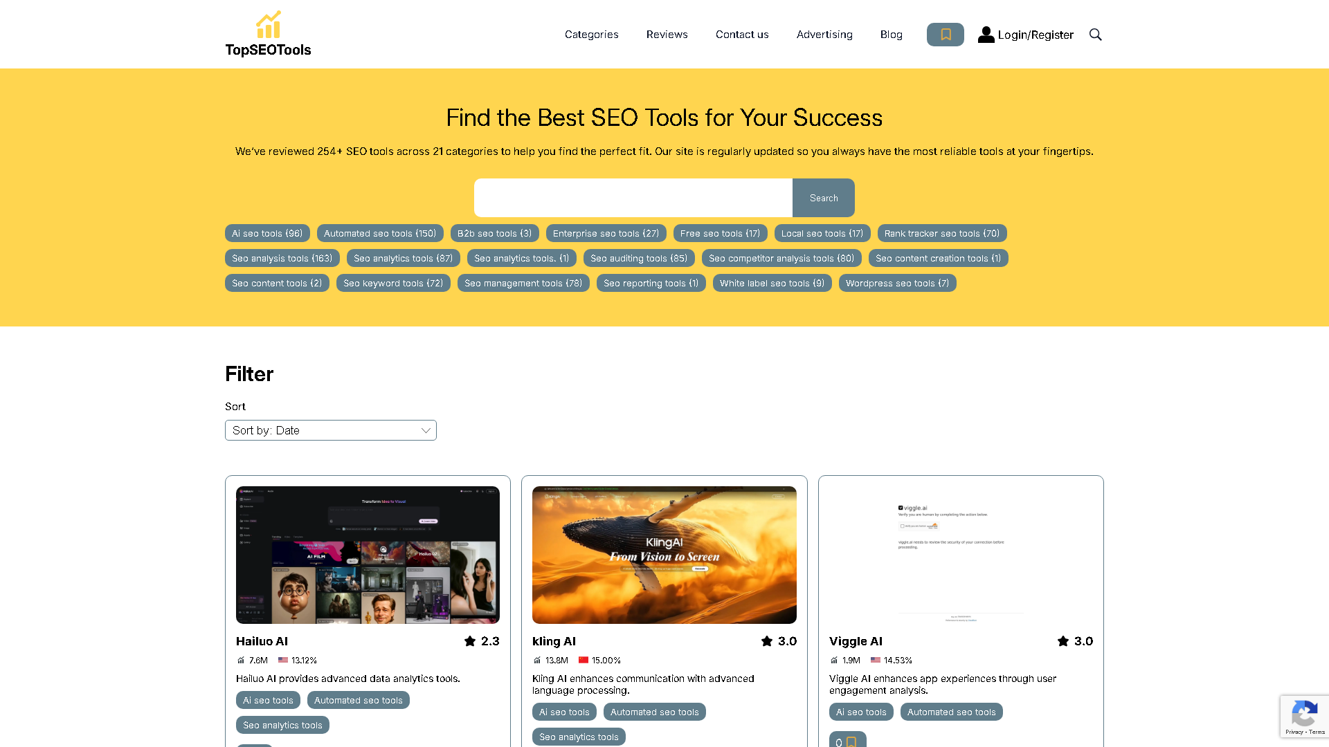 TopSEOTools.io Interface Screenshot - Marketing & Advertising Tool