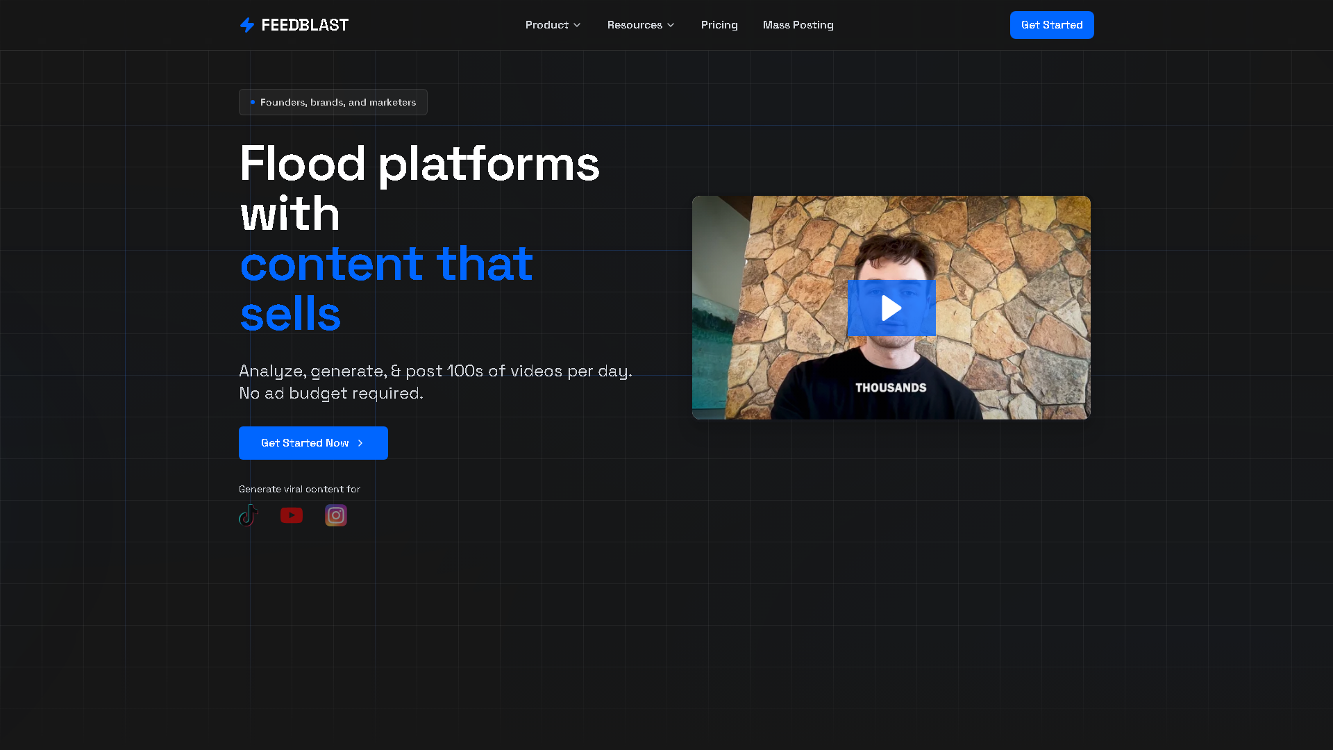 AutoSlides Interface Screenshot - Video & Animation Tool