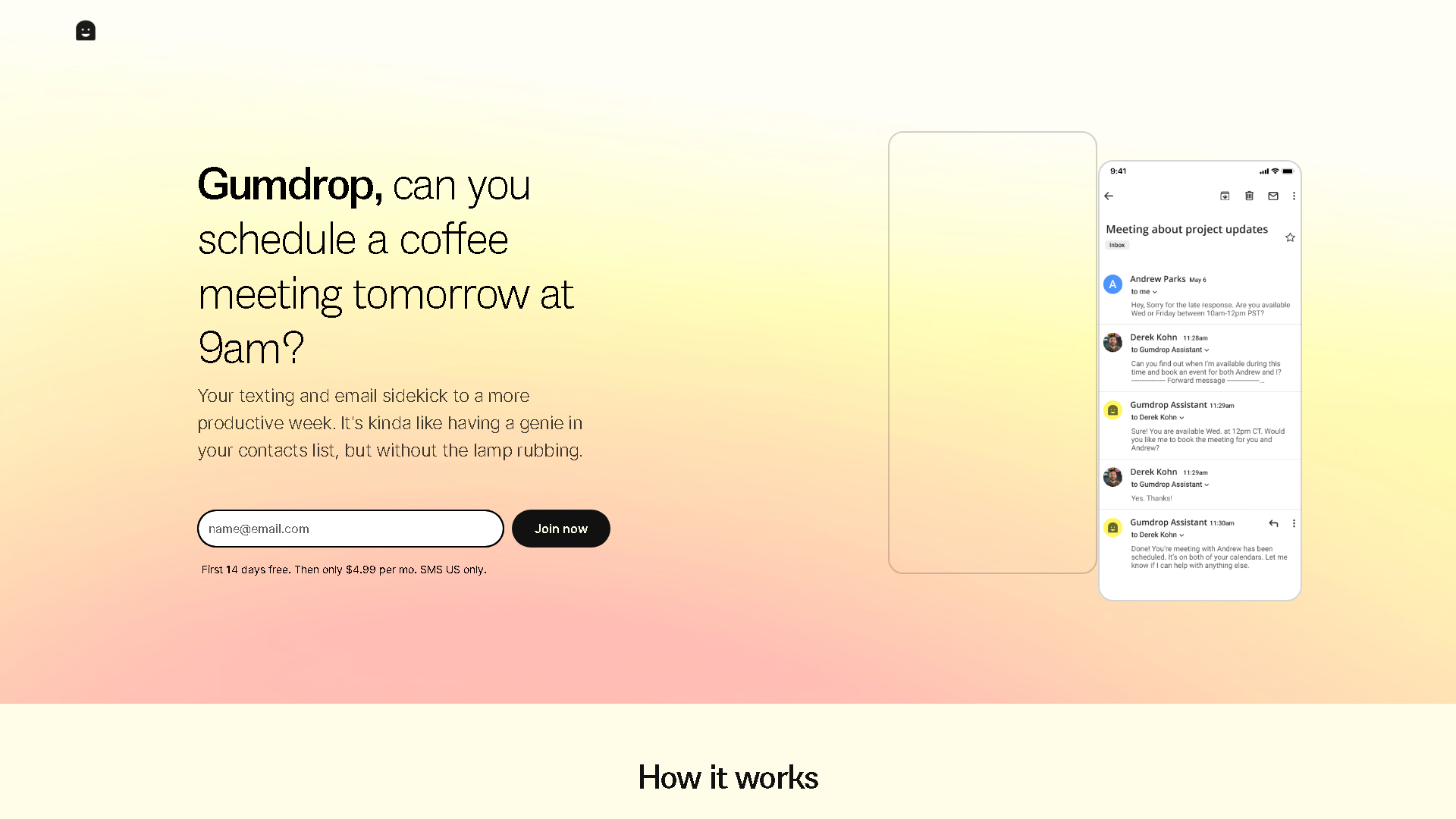 Gumdrop Interface Screenshot - Writing & Editing Tool