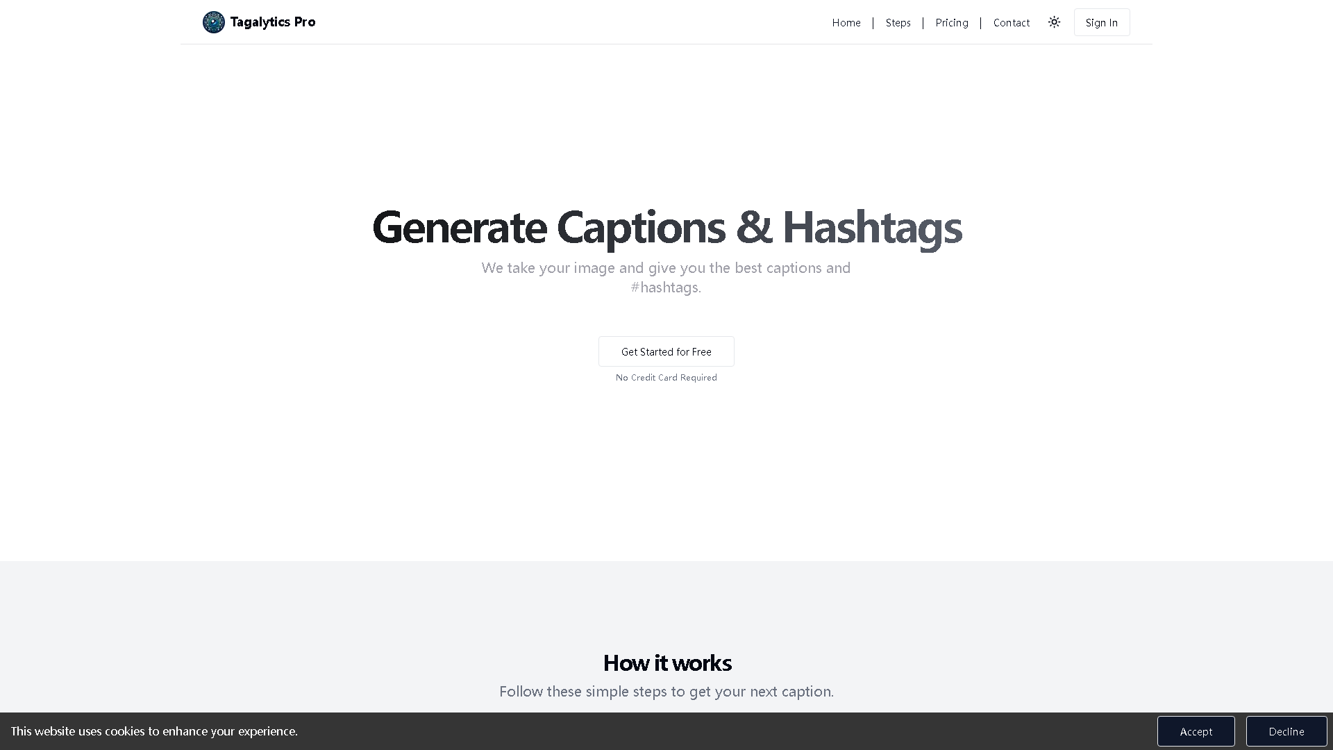 Tagalytics Pro Interface Screenshot - Writing & Editing Tool
