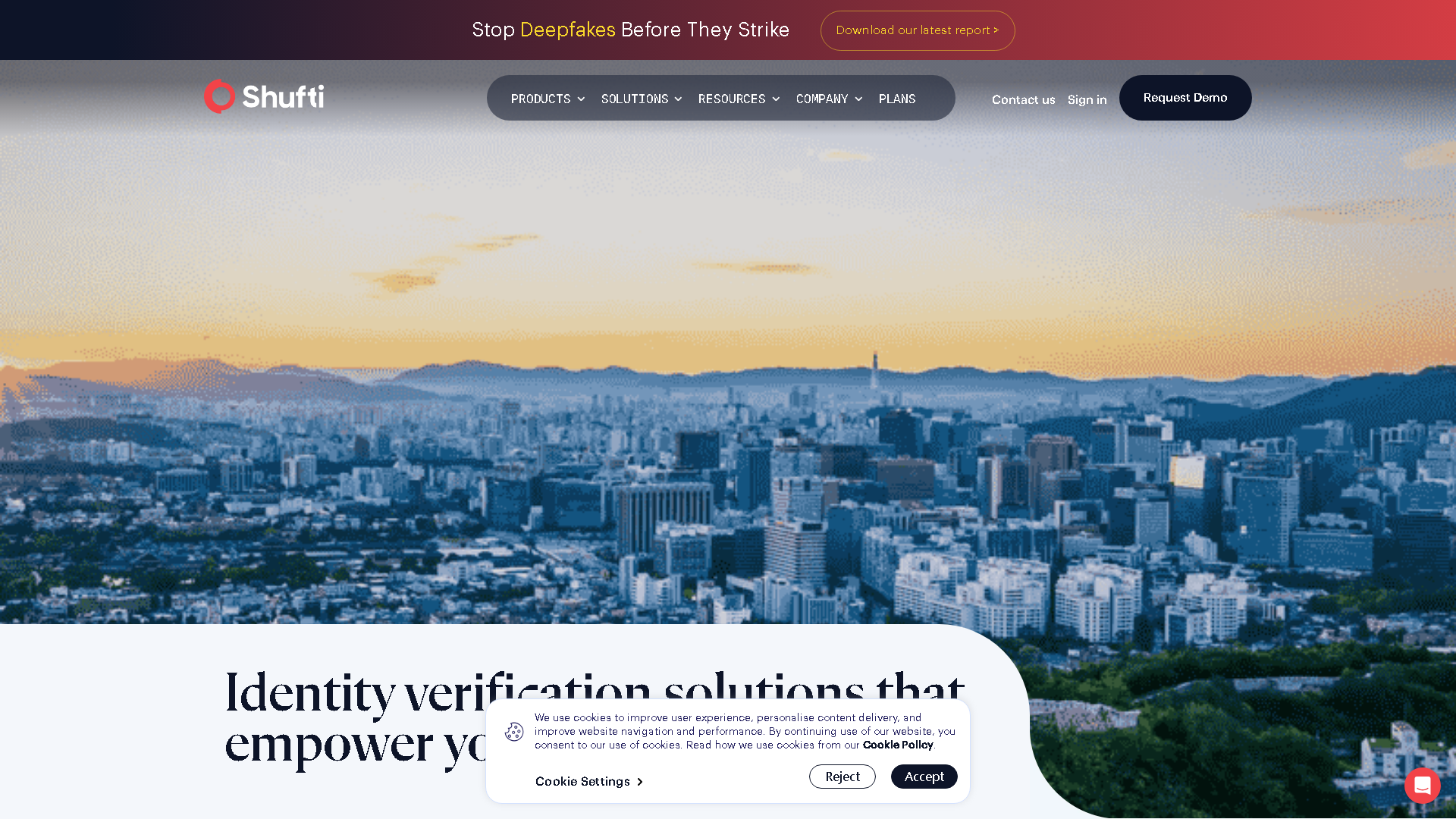 Shufti Interface Screenshot - Image Analysis Tool
