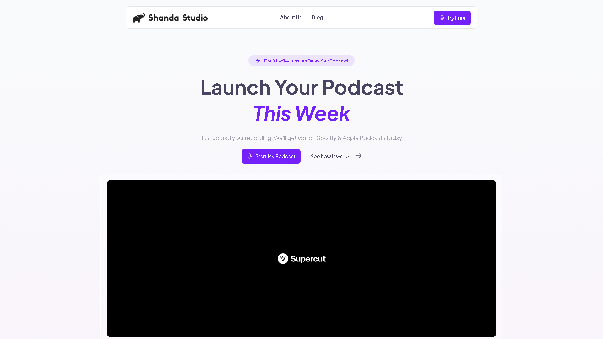 Shanda Studio Interface Screenshot - Writing & Editing Tool