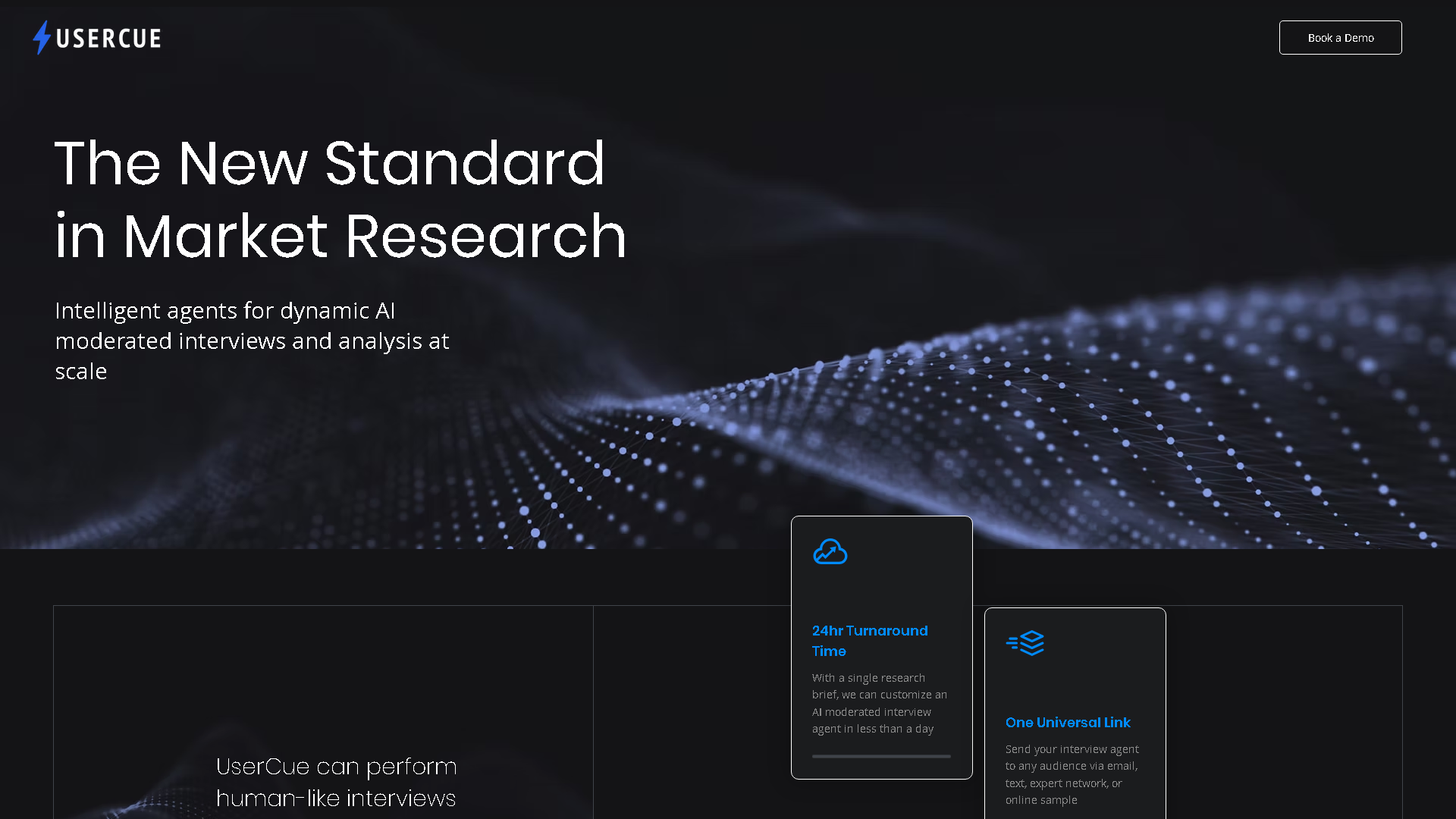 UserCue Interface Screenshot - Voice Generation & Conversion Tool