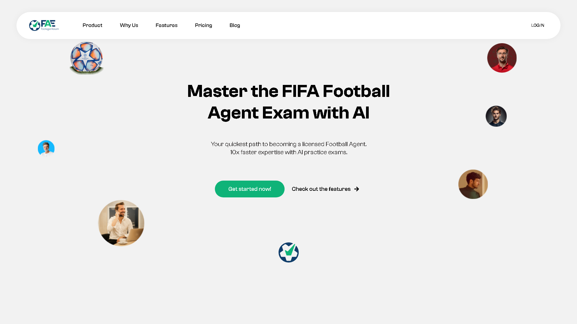 FootAgentExam.com Interface Screenshot - Legal & Finance Tool
