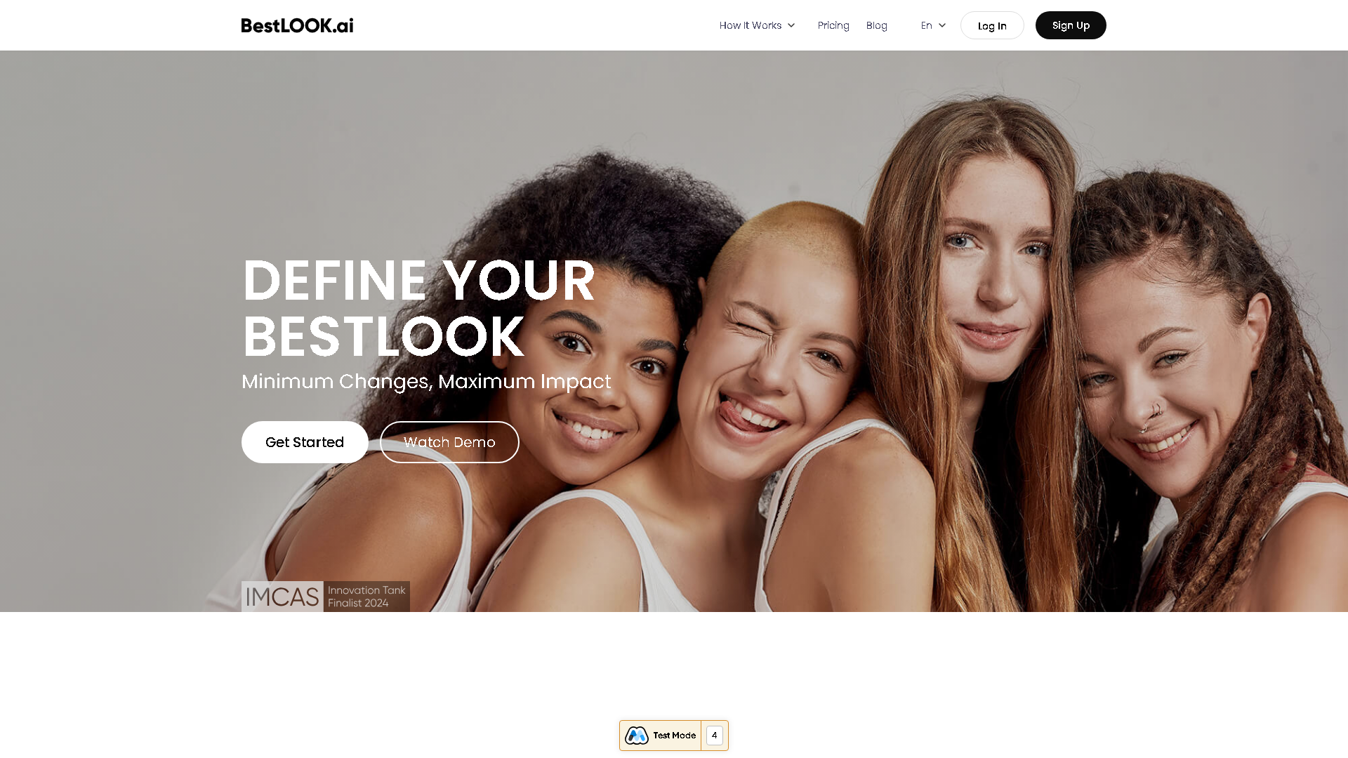 BestLOOK.ai Interface Screenshot - Image Generation & Editing Tool