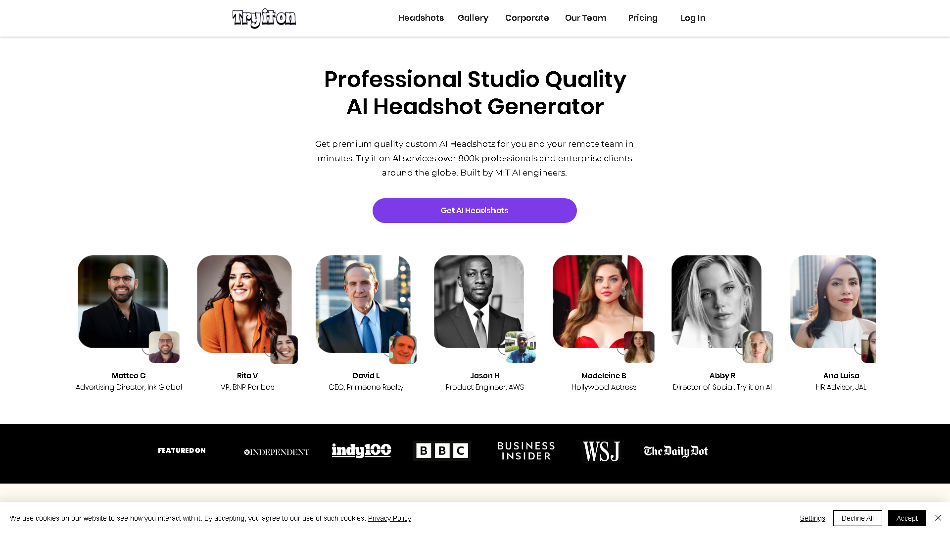 Try it on AI Interface Screenshot - Image Generation & Editing Tool