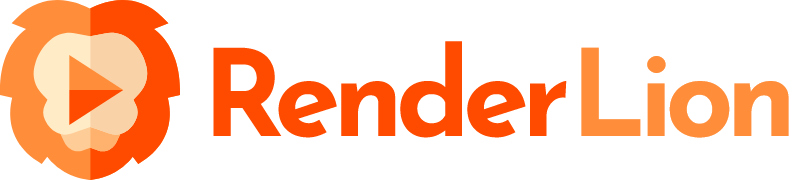 RenderLion Logo - Video & Animation Tool