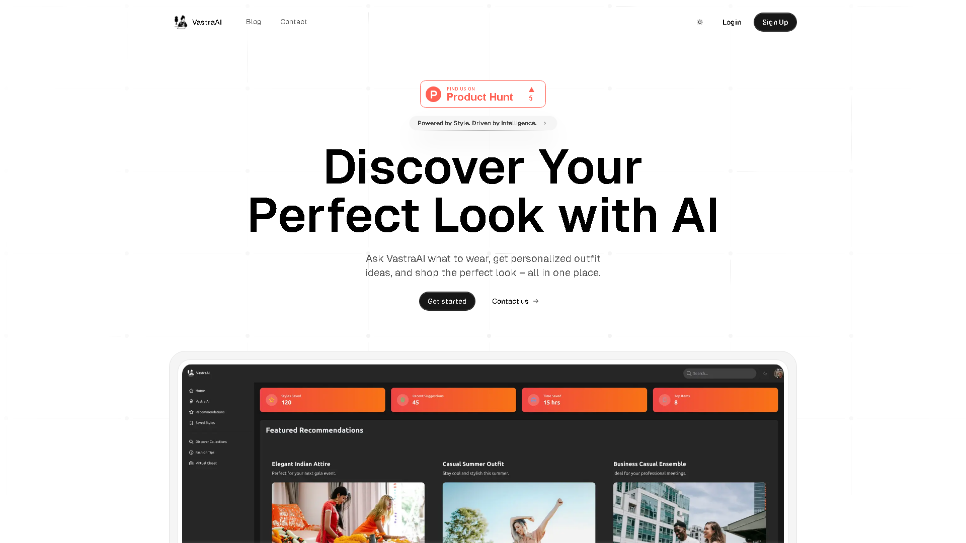 VastraAI Interface Screenshot - Art & Creative Design Tool