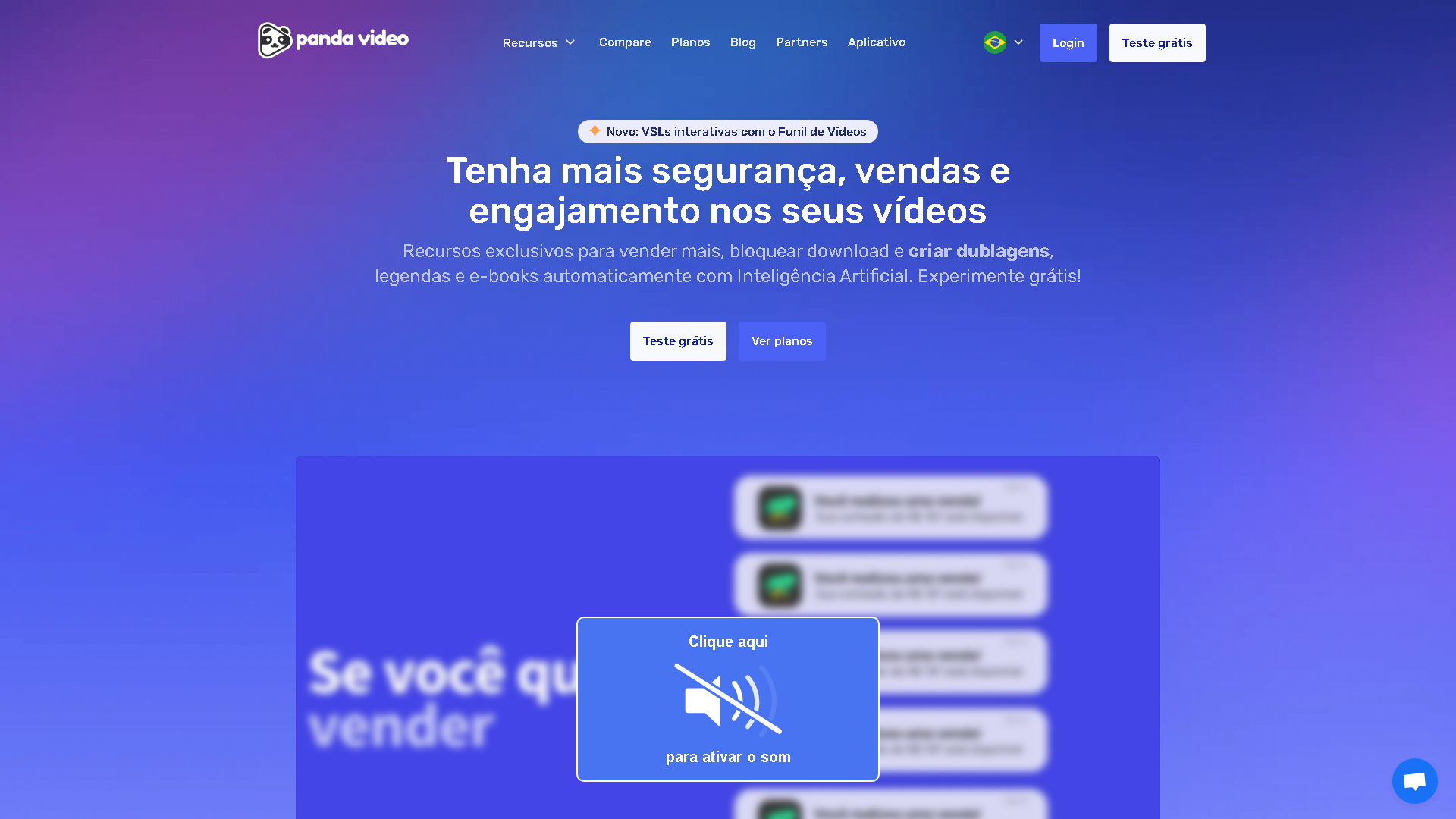 Panda Video Interface Screenshot - Writing & Editing Tool