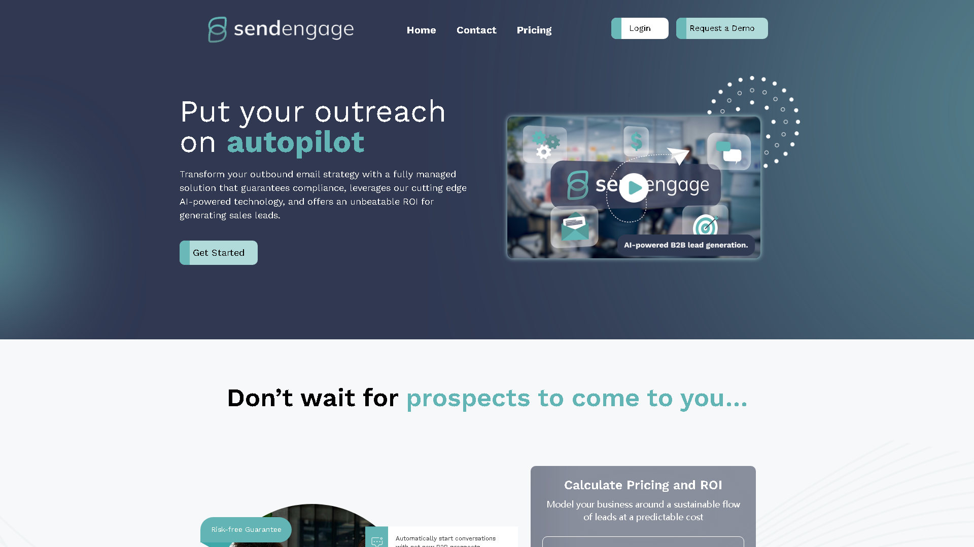 SendEngage Interface Screenshot - Marketing & SEO Tool