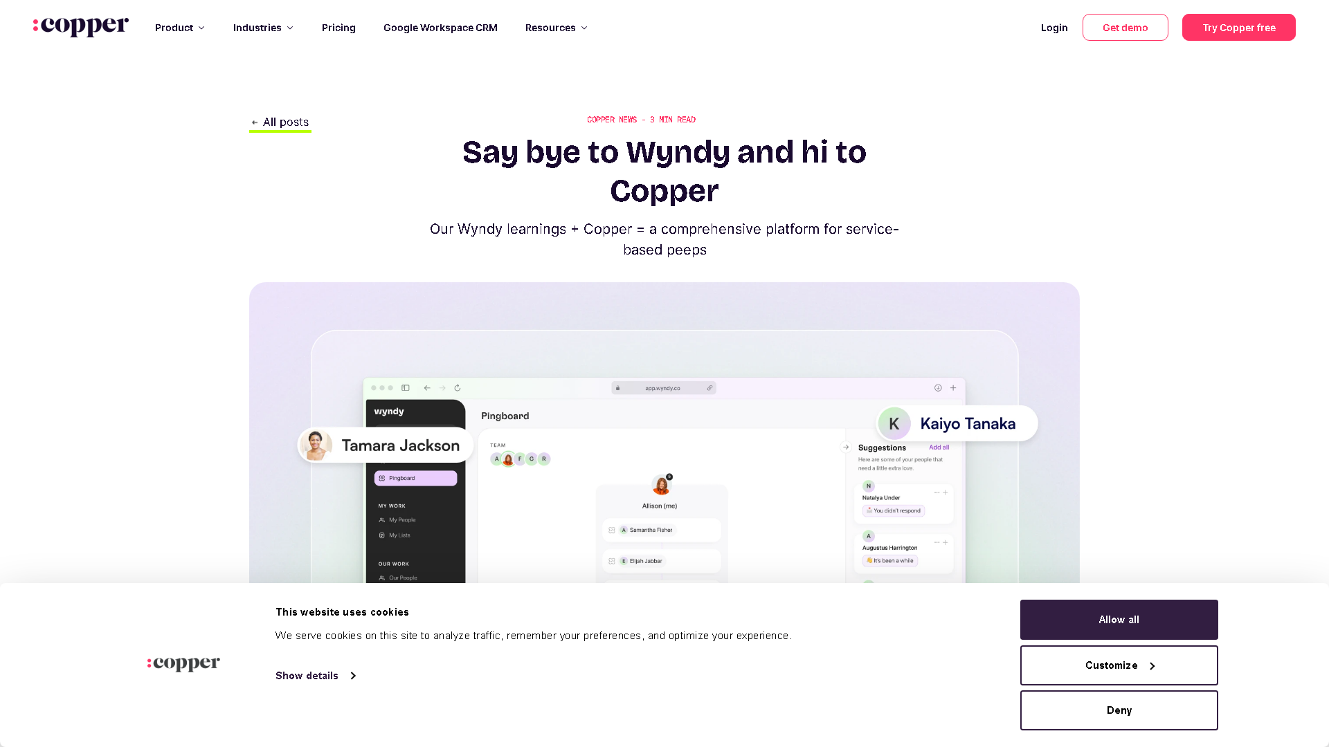 Wyndy Interface Screenshot - Writing & Editing Tool