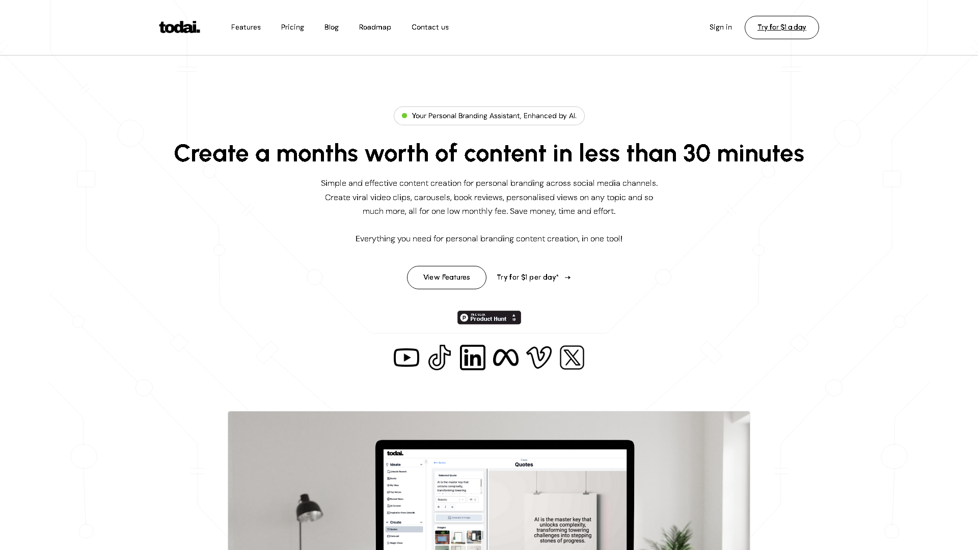todai Interface Screenshot - Writing & Editing Tool