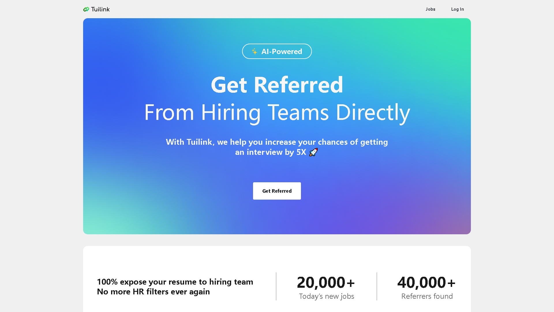 Tuilink Interface Screenshot - Writing & Editing Tool