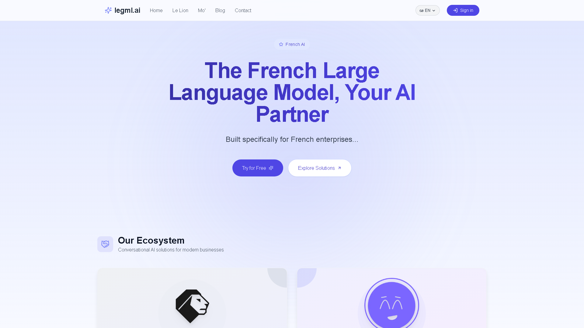 legml.ai Interface Screenshot - Education & Translation Tool