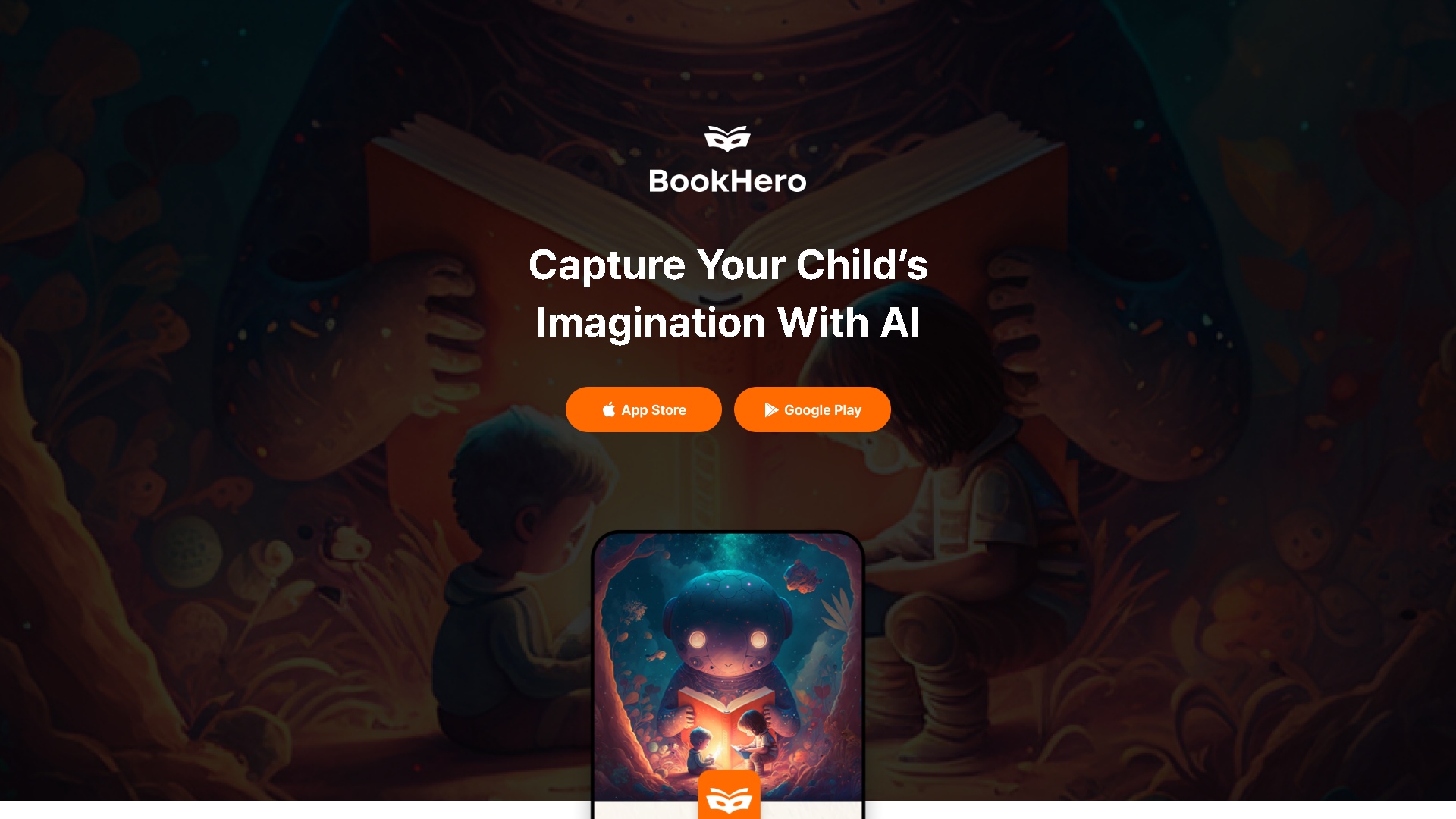 BookHero Interface Screenshot - Writing & Editing Tool
