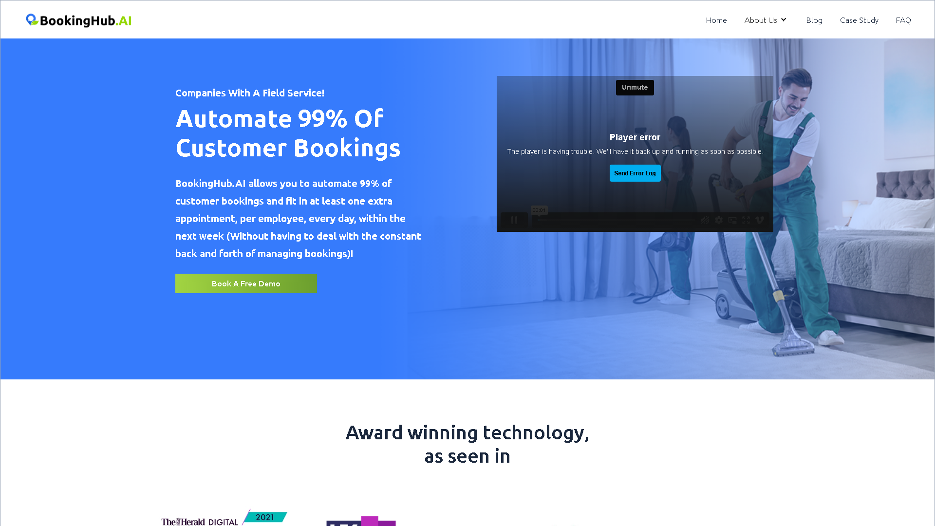 BookingHub.AI Interface Screenshot - Office & Productivity Tool