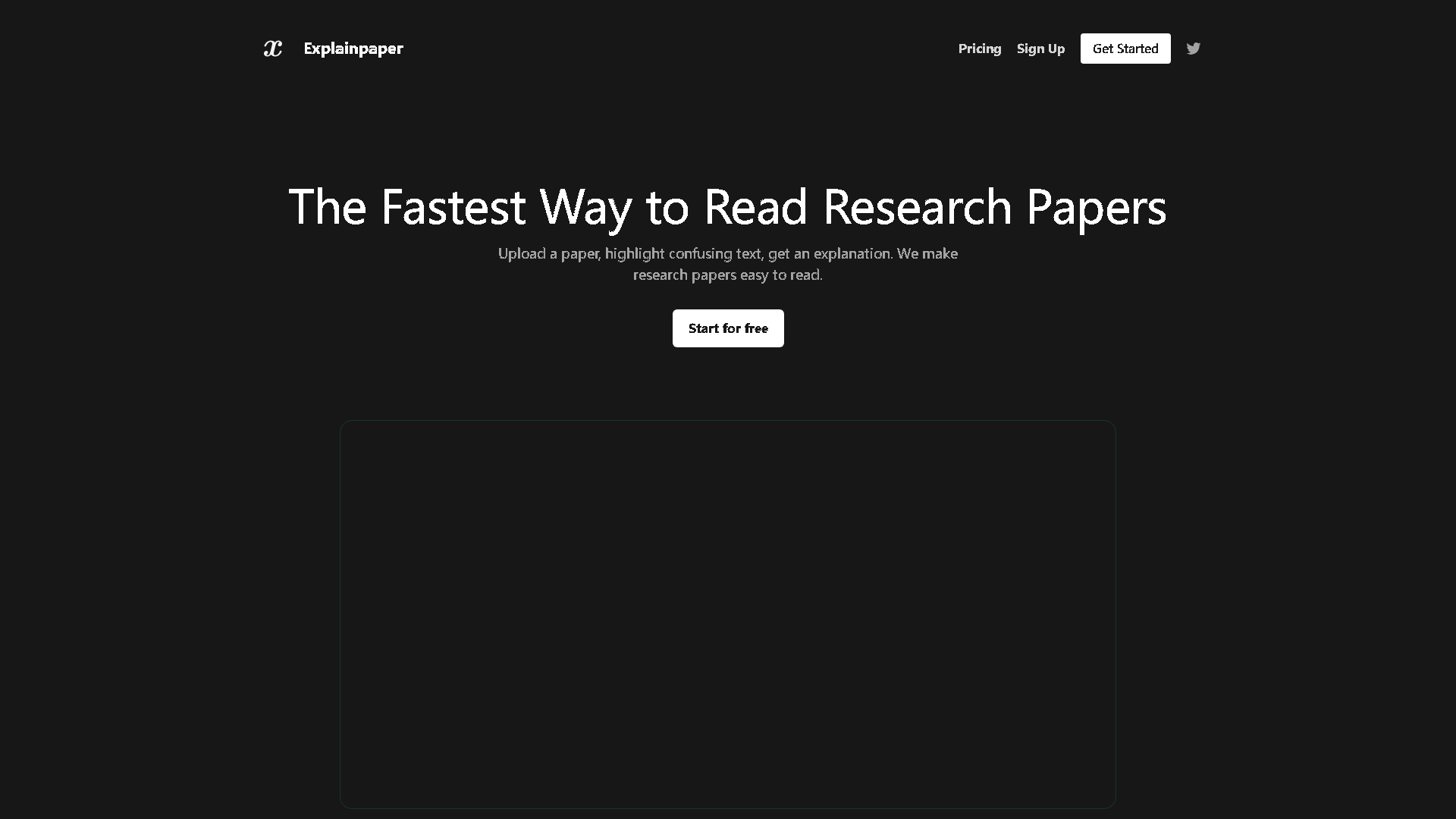 Explainpaper Interface Screenshot - Research & Data Analysis Tool