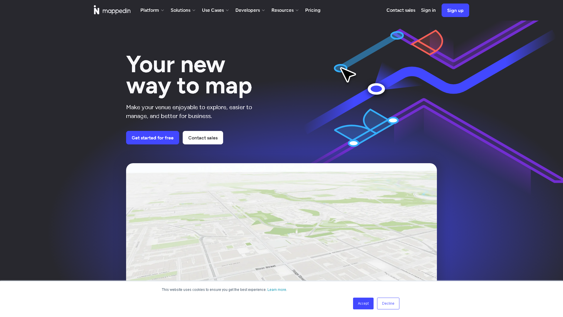 Mappedin Interface Screenshot - Image Generation & Editing Tool