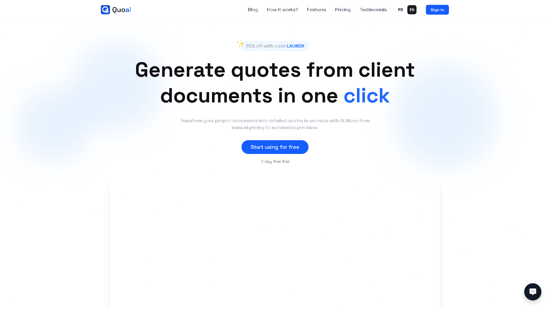 Quoai Interface Screenshot - Writing & Editing Tool