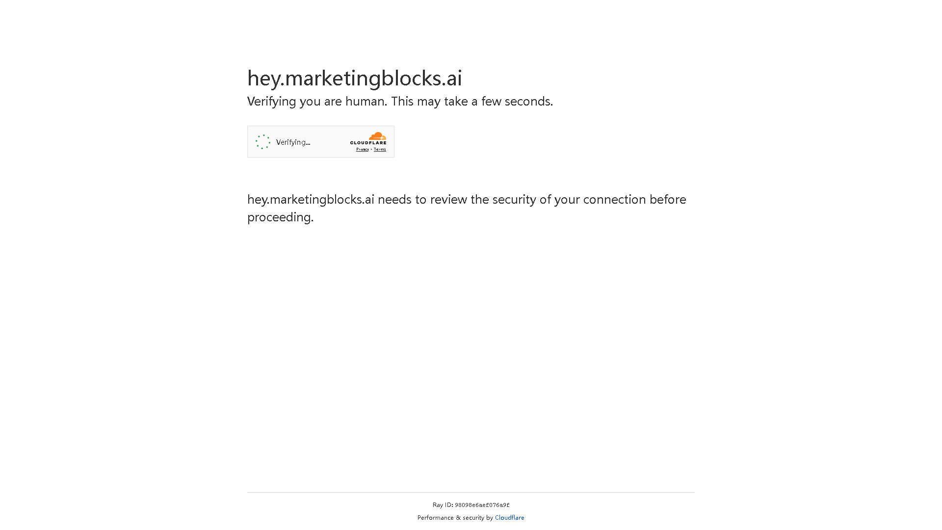 MarketingBlocks Interface Screenshot - Writing & Editing Tool