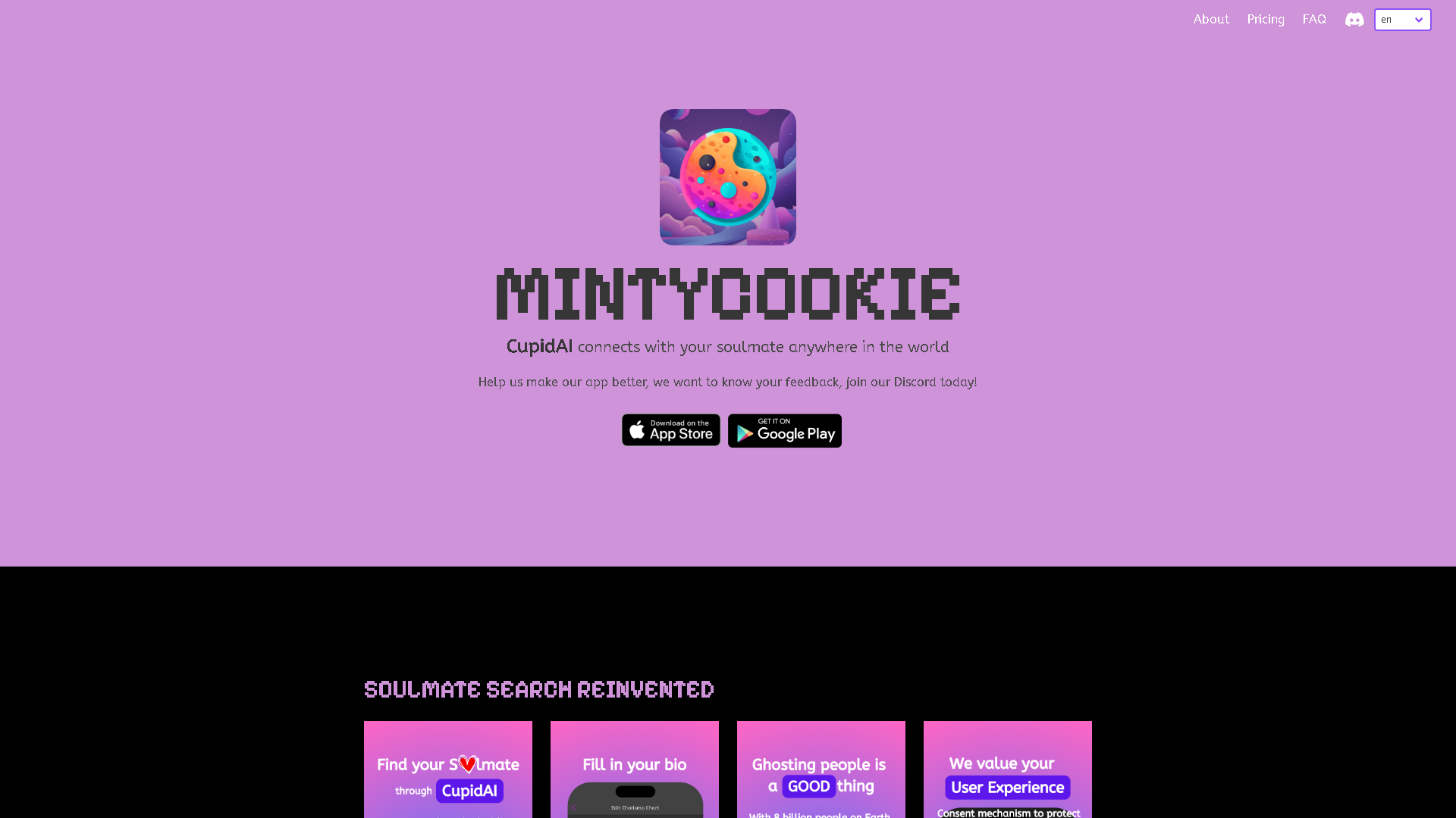 MintyCookie Interface Screenshot - Education & Translation Tool