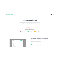 ChatGPT Finder Logo - Office & Productivity Tool