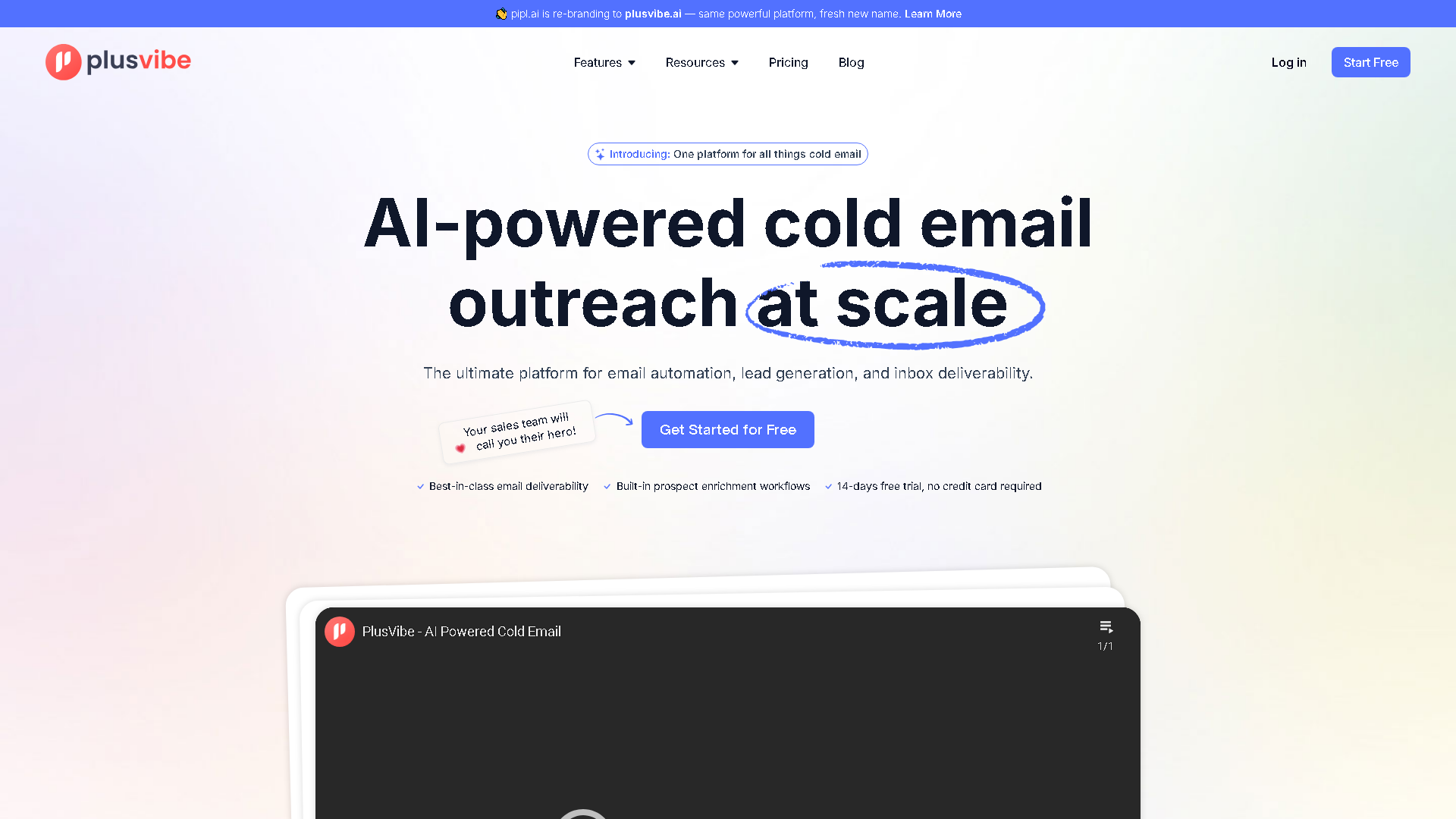 pipl.ai Interface Screenshot - Marketing & Advertising Tool